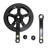 Angrenaj Pedalier DHS CTS3-150P - Brat 140 Mm, 40T, Negru