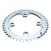 Foaie Angrenaj MTB V4G2 104, 44T, Argintiu-Gri