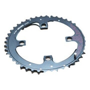 Foaie Angrenaj MTB V4G2 104, 44T, Negru-Rosu