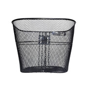 Cos Fata Bicicleta, metalic, DHS, accesorii prindere incluse - Negru