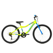 Bicicleta Copii DHS Plasma - 24 Inch, Galben