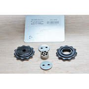 05-09 X9 Rear Derailleur Pulley Kit - Silver-Black