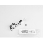 Pushloc Right Horizontal Clamp, Lever Assy - Silver