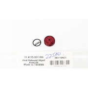 Rebound Adjust Knob Kit - 2009-2010 Vivid - Red
