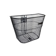 Cos Fata Bicicleta, metalic, DHS, accesorii prindere incluse - Negru