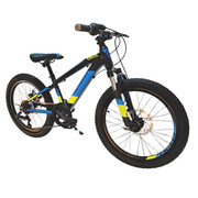 Bicicleta Copii Devron Alaska - 20 Inch, Negru-Albastru