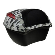 Portbagaj Raceway Alb/Negru Camuflaj