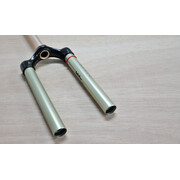 Csu Sid Xx Aluminum - 120 Mm, 1-1/8 Inch, Black Crown , Silver