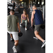 Gantera - 11 Kg, Set 6 Discuri, Negru-Argintiu