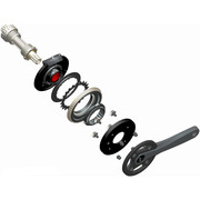 Angrenaj Pedalier Truvativ Hammerschmidt Fr - 2x9 Viteze, 24-22t