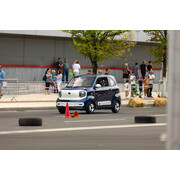 Masina electrica Aigo M1 urbana - autonomie 180 km, 4 locuri, permis B1, Albastru