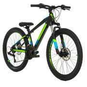 Bicicleta Copii Devron Alaska - 24 Inch, Negru-Verde