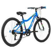Bicicleta Copii DHS Plasma - 24 Inch, Albastru