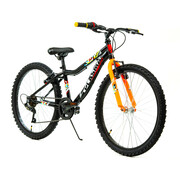 Bicicleta Copii DHS Plasma - 24 Inch, Negru