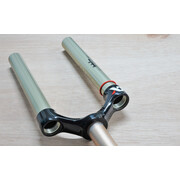 Csu Sid Xx Aluminum - 120 Mm, 1-1/8 Inch, Black Crown , Silver