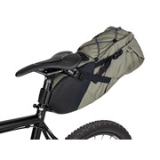 Geanta Topeak BackLoader TBP-BL2G - Volum 10 L, Verde - logo Gri