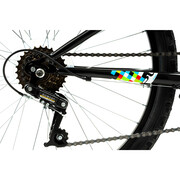 Bicicleta Copii DHS Plasma - 24 Inch, Negru-Albastru