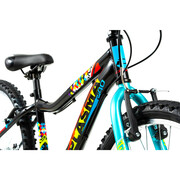 Bicicleta Copii DHS Plasma - 24 Inch, Negru-Roz