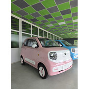 Masina electrica Aigo M1 urbana - autonomie 180 km, 4 locuri, permis B1, Roz