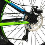 Bicicleta Copii Devron Alaska - 24 Inch, Negru-Verde