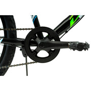 Bicicleta Copii DHS Plasma - 24 Inch, Negru-Albastru