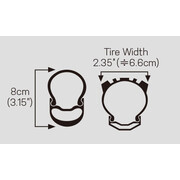 Suport Perete Bicicleta Topeak Swing-Up DX, TW019 - Negru