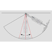Suport Perete Bicicleta Topeak Swing-Up DX, TW019 - Negru