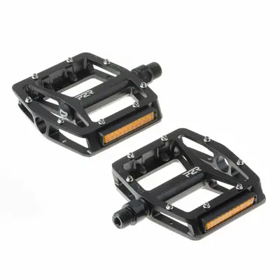 Pedale Mtb/Bmx Alu P2R Flatman 20 Spr, Negru