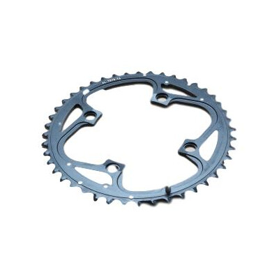 Foaie Angrenaj MTB V4 104, 44T, Aluminiu, Negru