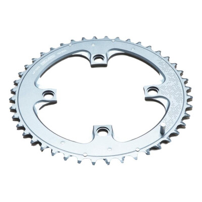 Foaie Angrenaj MTB V4G2 104, 44T, Argintiu-Gri