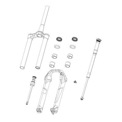 Cartus compresie furca rockshox remote coil xc30 b3-b4 (2018-2020)