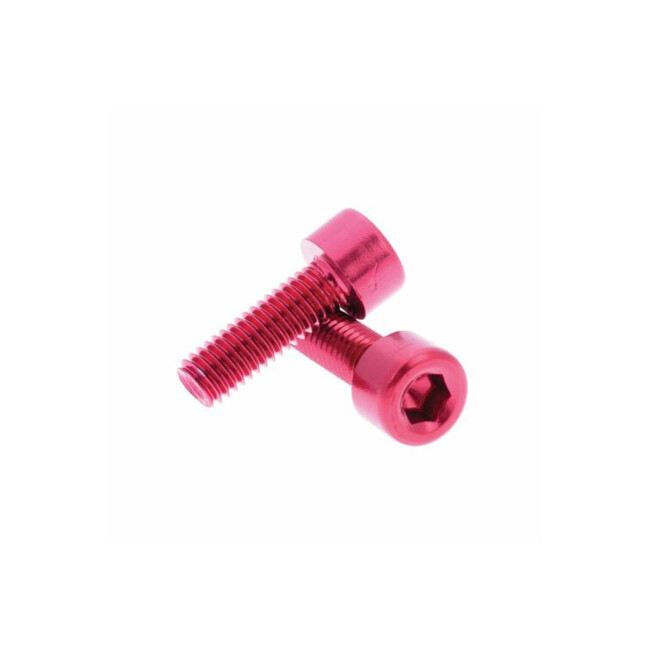 Suruburi Bidonas Cadru Fibrax Fcm3000 - M5 x 15 Mm, Rosu