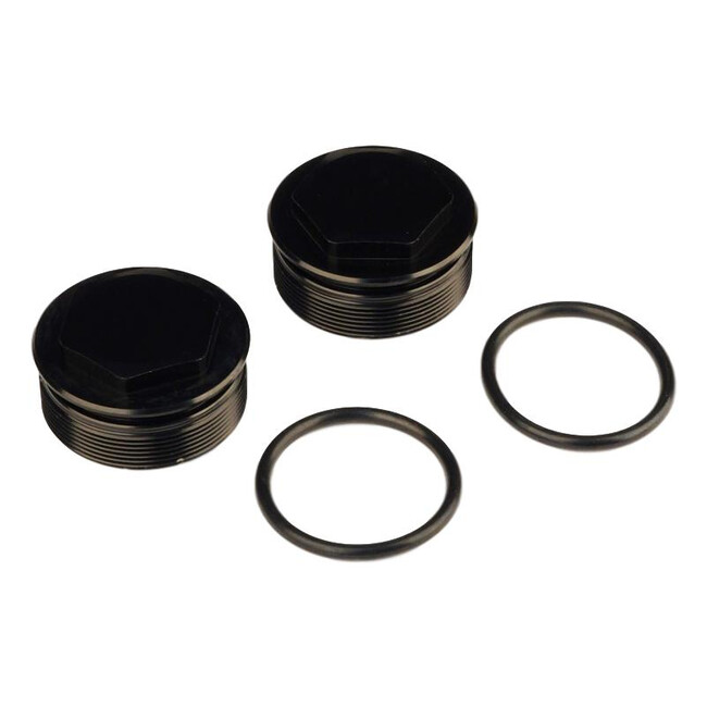 Domain Top Cap Kit - L/R, Black