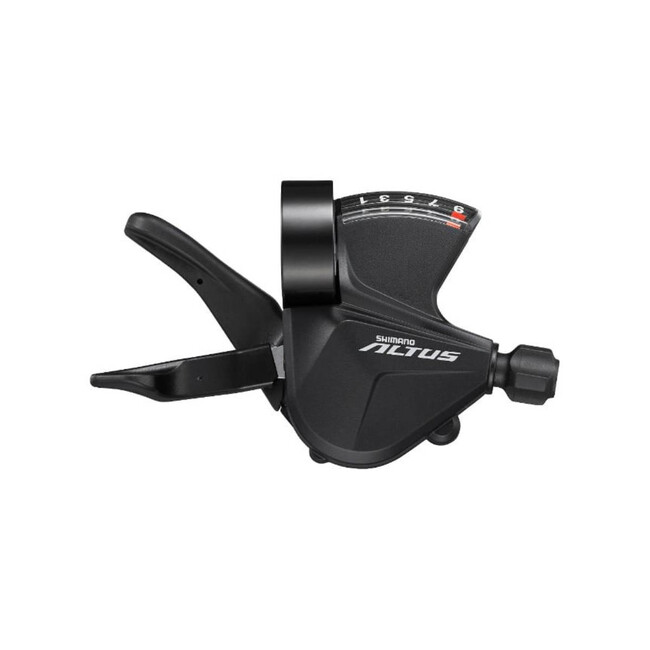 Maneta schimbator dreeapta 9 viteze Shimano altus ASLM20109RC, RAPIDFIRE PLUS, 2400 mm, negru