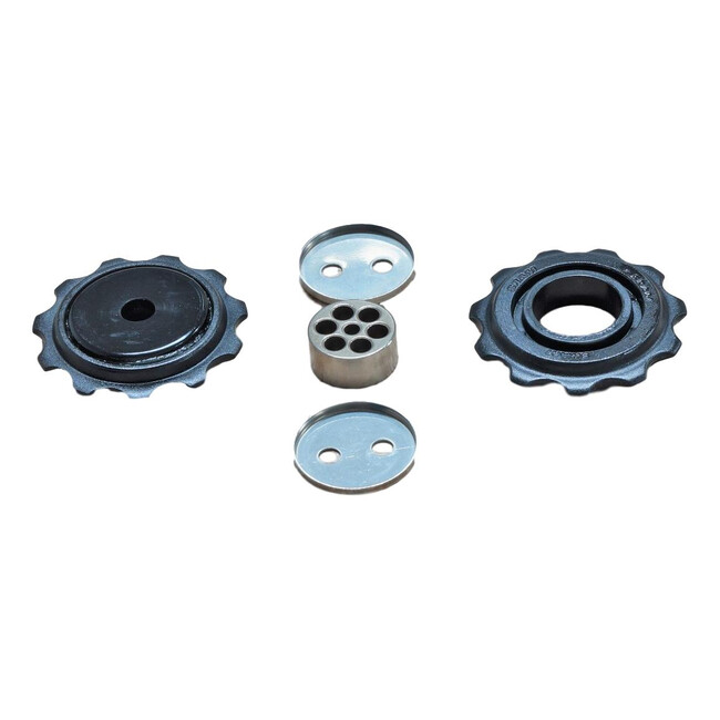 05-09 X9 Rear Derailleur Pulley Kit - Silver-Black
