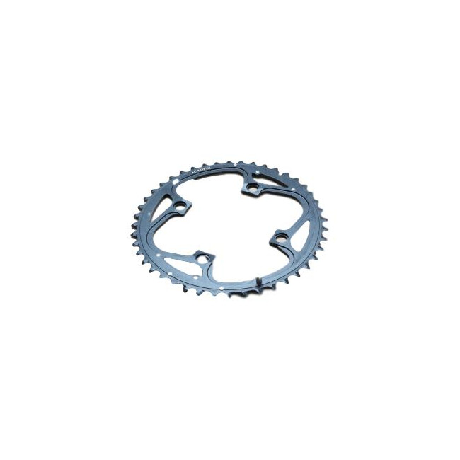 Foaie Angrenaj MTB V4 104, 44T, Aluminiu, Negru