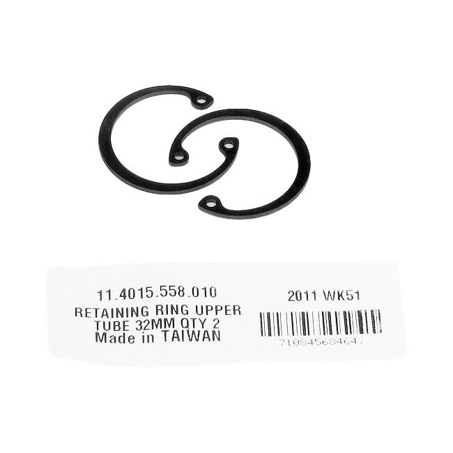 Retaining Ring, Upper Tube - 32 Mm, Black