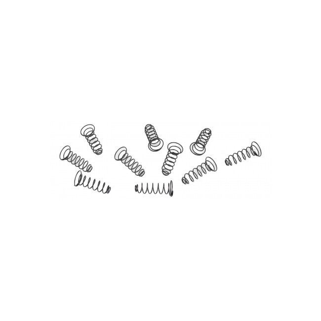 Return Spring, Internal, Lever Body - xx/x0/2011 Code Avid, Black