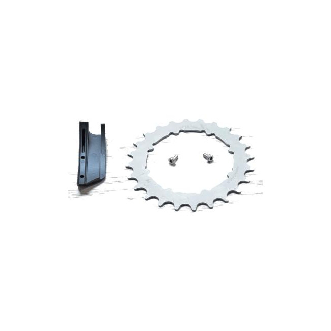 HammerSchmidt Chain Ring/Guide - 24 T, Silver