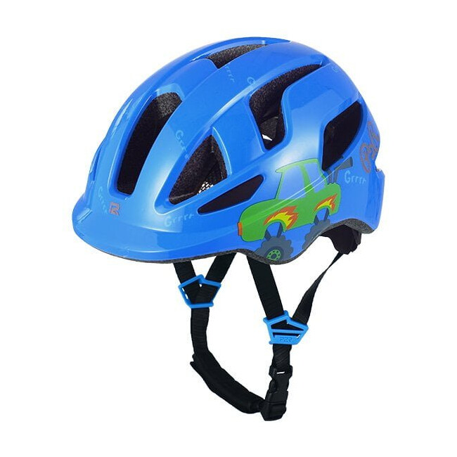 Casca Ciclism Copii P2R MASCOT - 48-52 cm, XS, Albastru