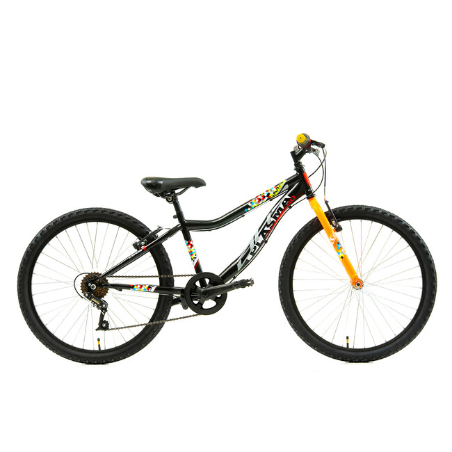 Bicicleta Copii DHS Plasma - 24 Inch, Negru