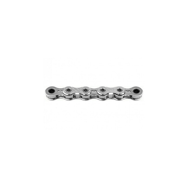 Lant Bicicleta KMC X101, 1 Viteze, 1/2x1/8 inch, 112 Zale, Argintiu