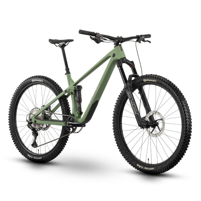 Bicicleta Full Suspension Raymon Rokua 150 Pro 2025 - 29 Inch, M, Verde - XT