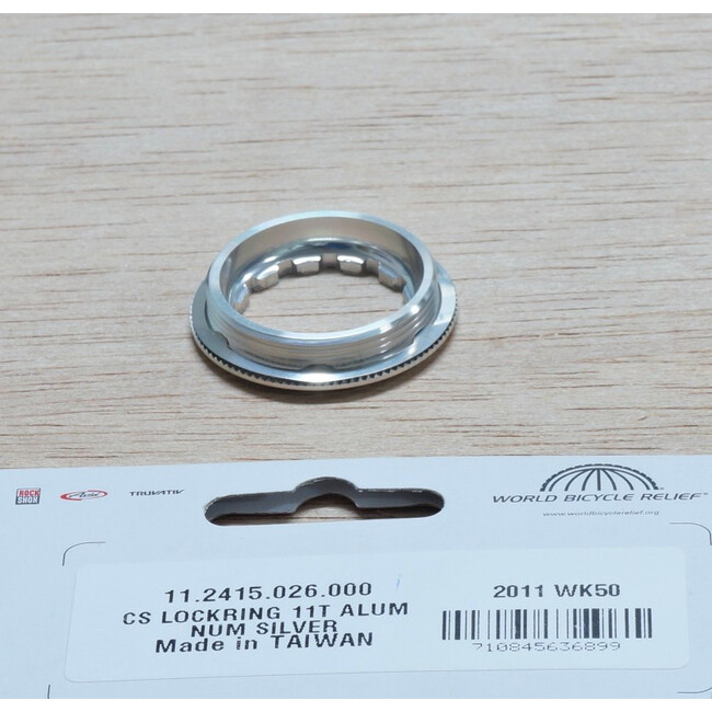 Xx Cassette Lockring - 11 T, Silver