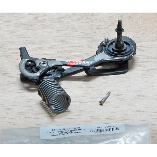 XX Rear Derailleur Cage Assembly Sram - Medium, Black