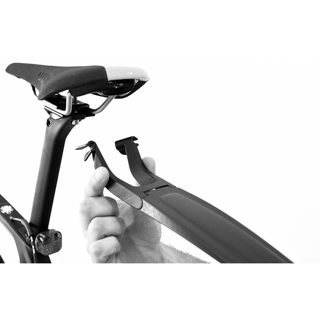 Aparatoare Noroi Spate Polisport S-Mud Short - 26-29 Inch, Negru