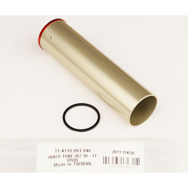 Inner Tube/Rings, Shock Body - 2010-2011 Vivid - 267 Mm, Silver