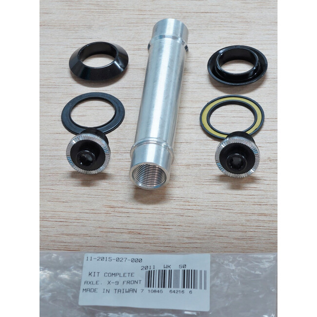 Kit Complete Axle X-9 Front - Black