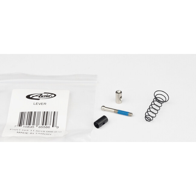 Lever Pushrod/Cross Dowel/Return Spring X0 Aluminum - Silver