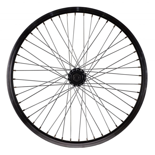 Roata Fata Bicicleta Cerurim, Janta Simpla Bmx Othin, 406X25, 20 inch, Negru